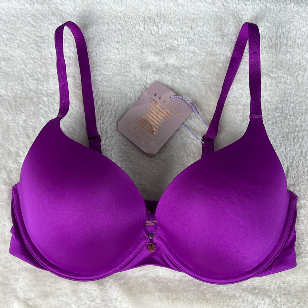 Savage X Fenty Purple Bra
